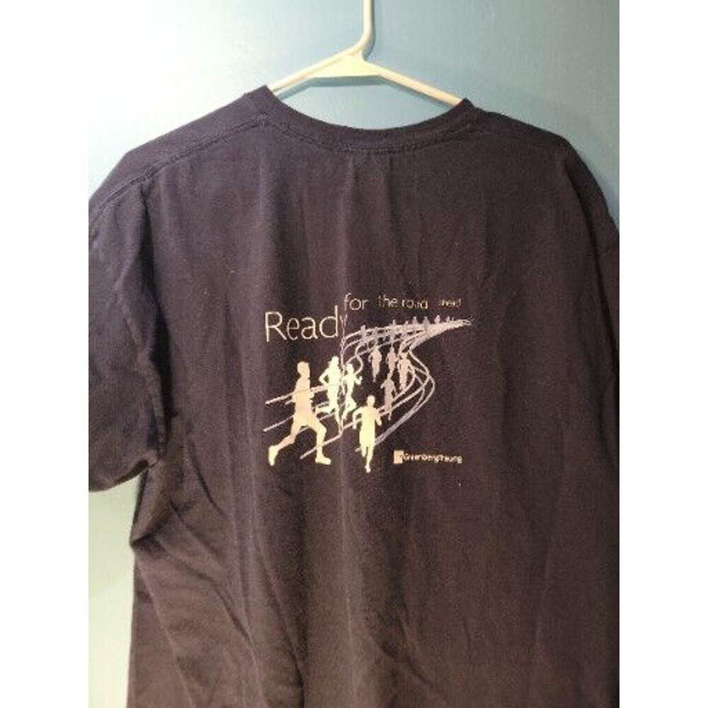 Team GT Ready For The Road Ahead Navy Blue Mens T Shirt Size XL